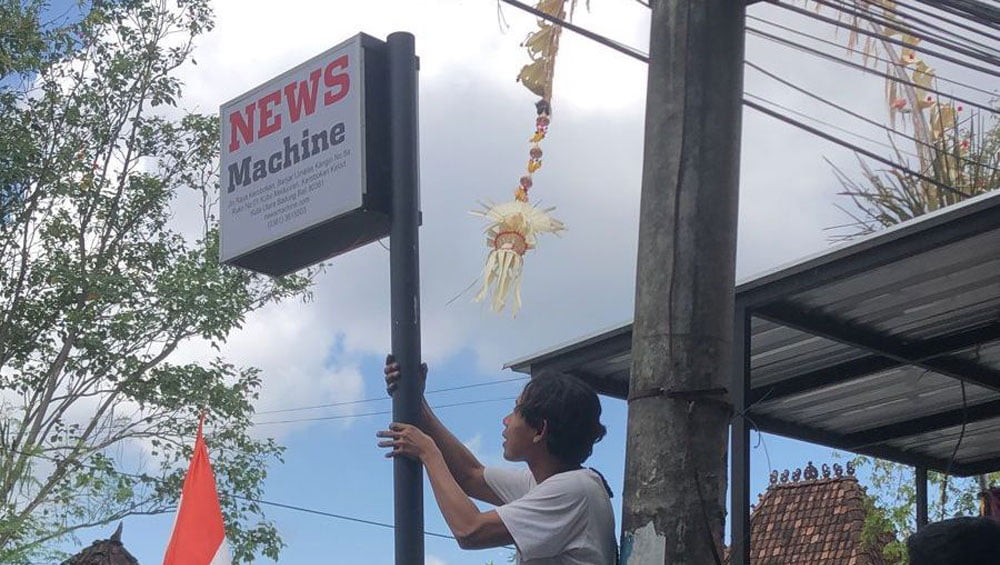 NewsMachine Expands to Bali, Indonesia