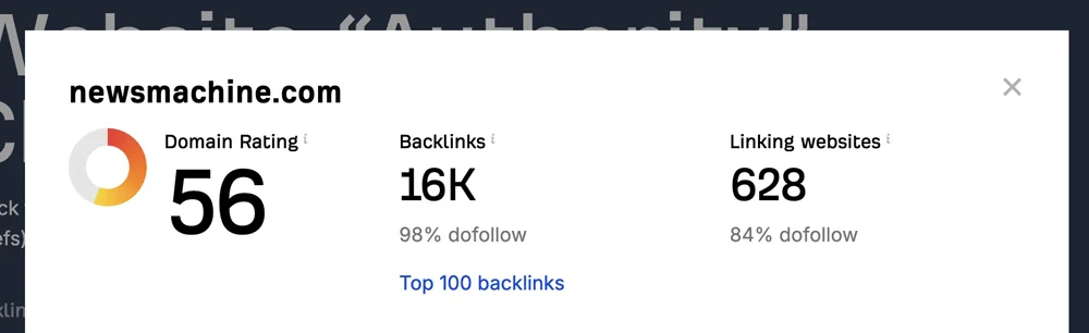 Värdet av Domain Authority